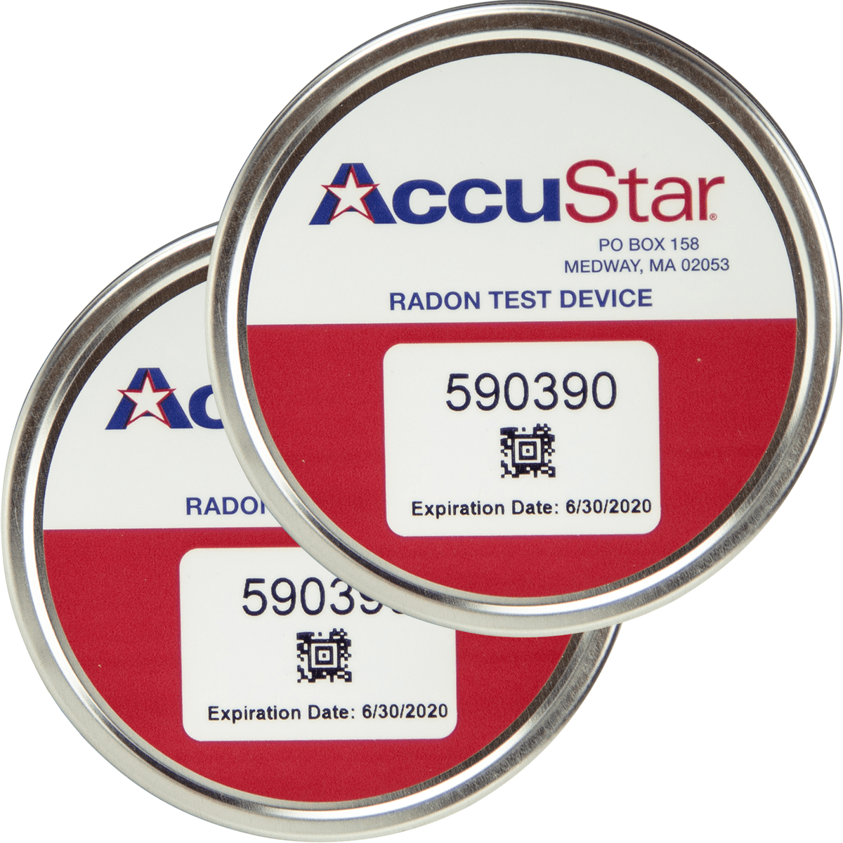 Accustar Picocan 400 Activated Charcoal Canisters - Double