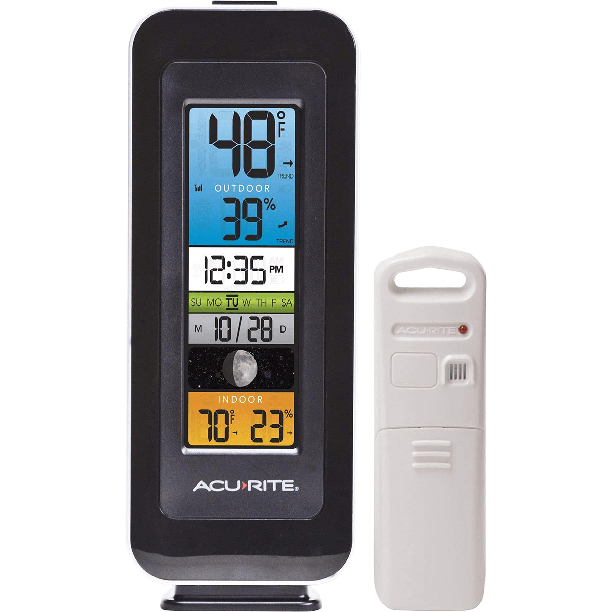 Acu-rite Digital Remote Thermometer / Hygrometer - Color