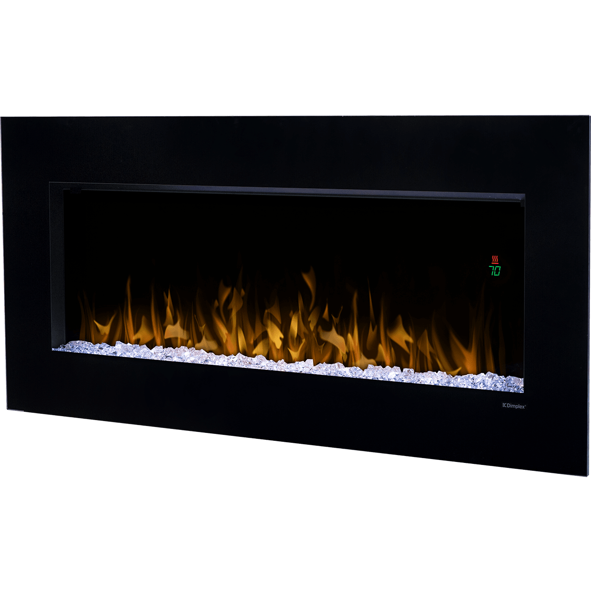 The Dimplex Nicole Wall Mount Electric Fireplace features supplemental heat and a sparkling ember bed for year-round comfort. Shop Sylvane for free shipping!