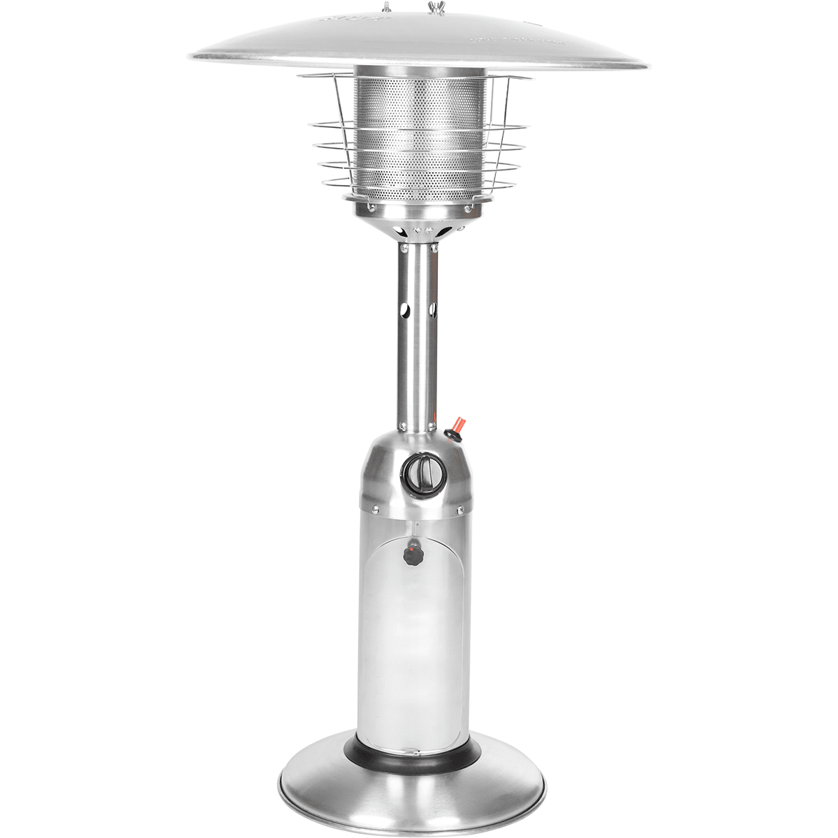 Fire Sense Table Top Patio Heater Stainless Steel Finish