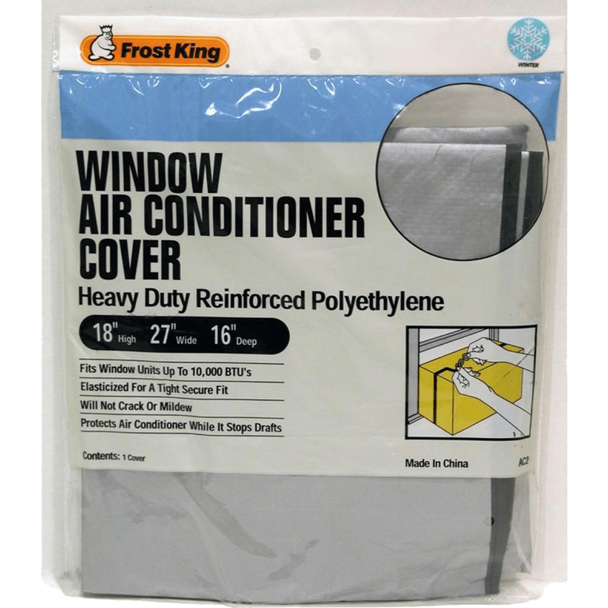 Frost King 18"" X 27""x16"" Outside Ac Cover Ac2h