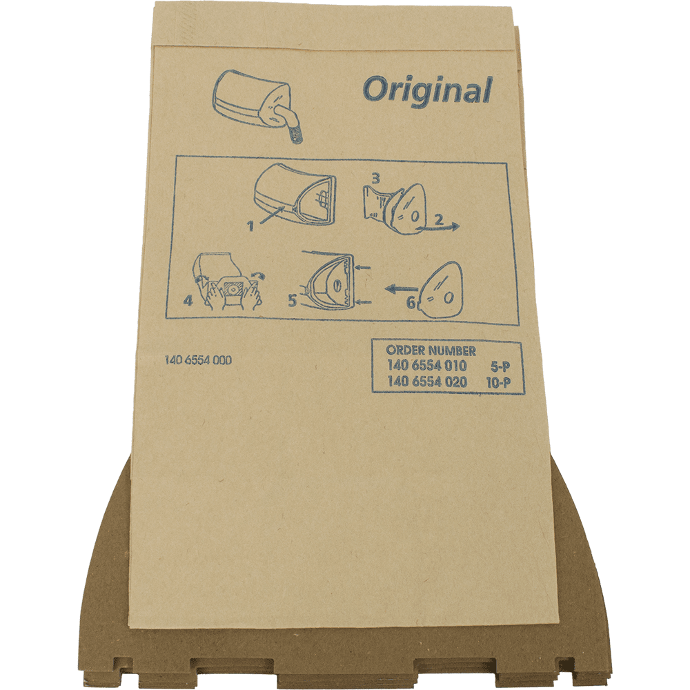 Nilfisk Paper Dust Bag (qty: 5) (1406554010)