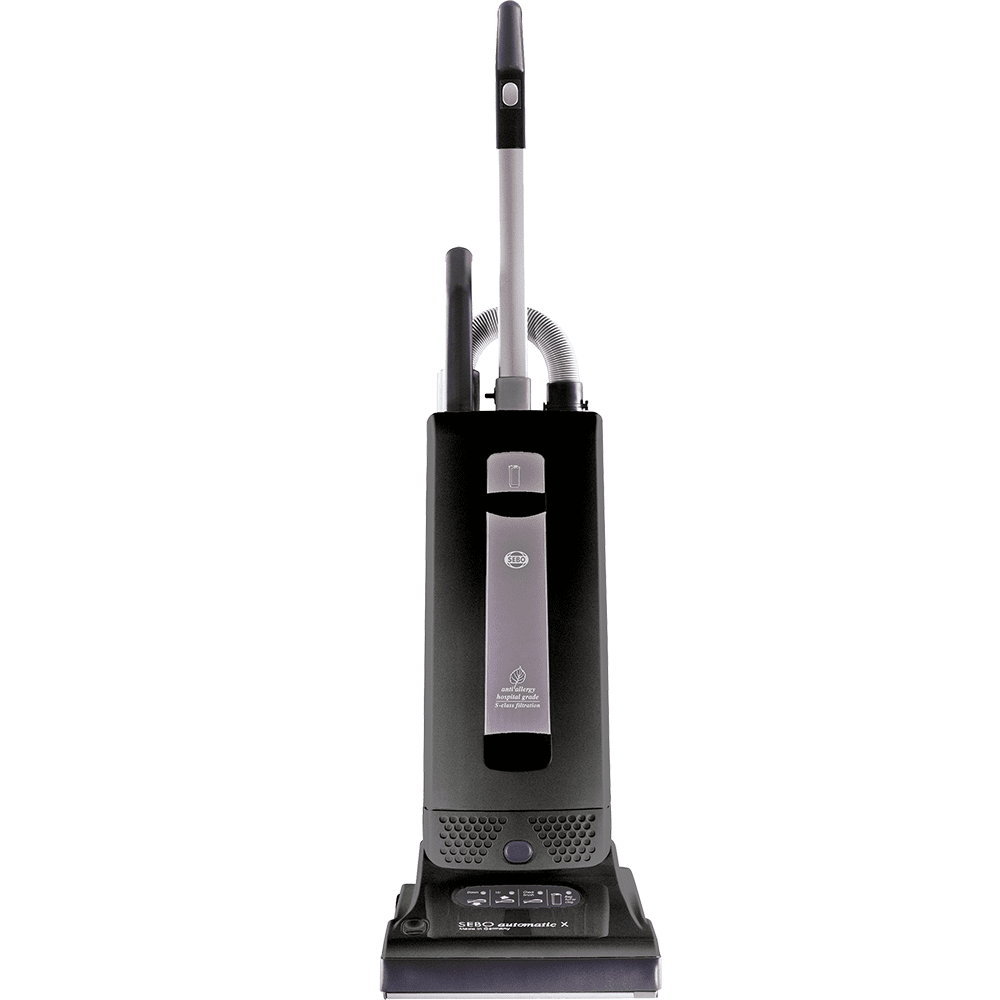 Sebo 9501am Automatic X4 Upright Vacuum Cleaner - Black/silver