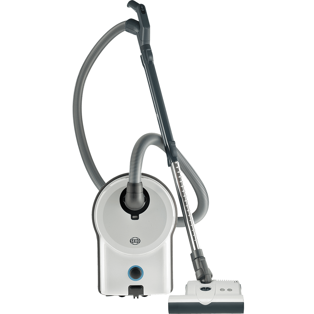 Sebo 90641am Airbelt D4 Premium Canister Vacuum Cleaner - White