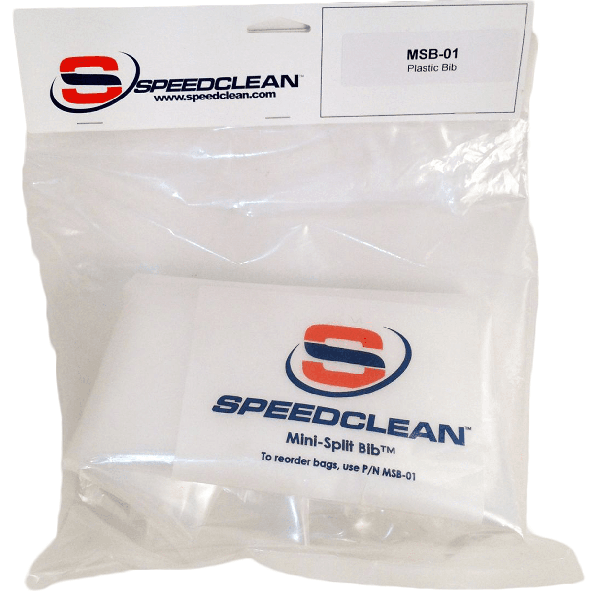 Speedclean Mini Split Bib Kit Replacement Bib (msb-01)