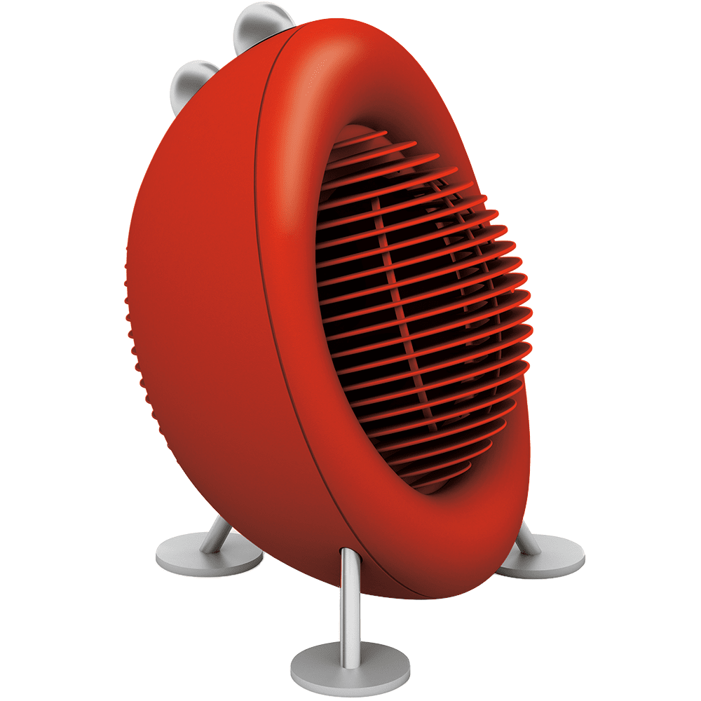 Stadler Form Max Heater And Fan - Red